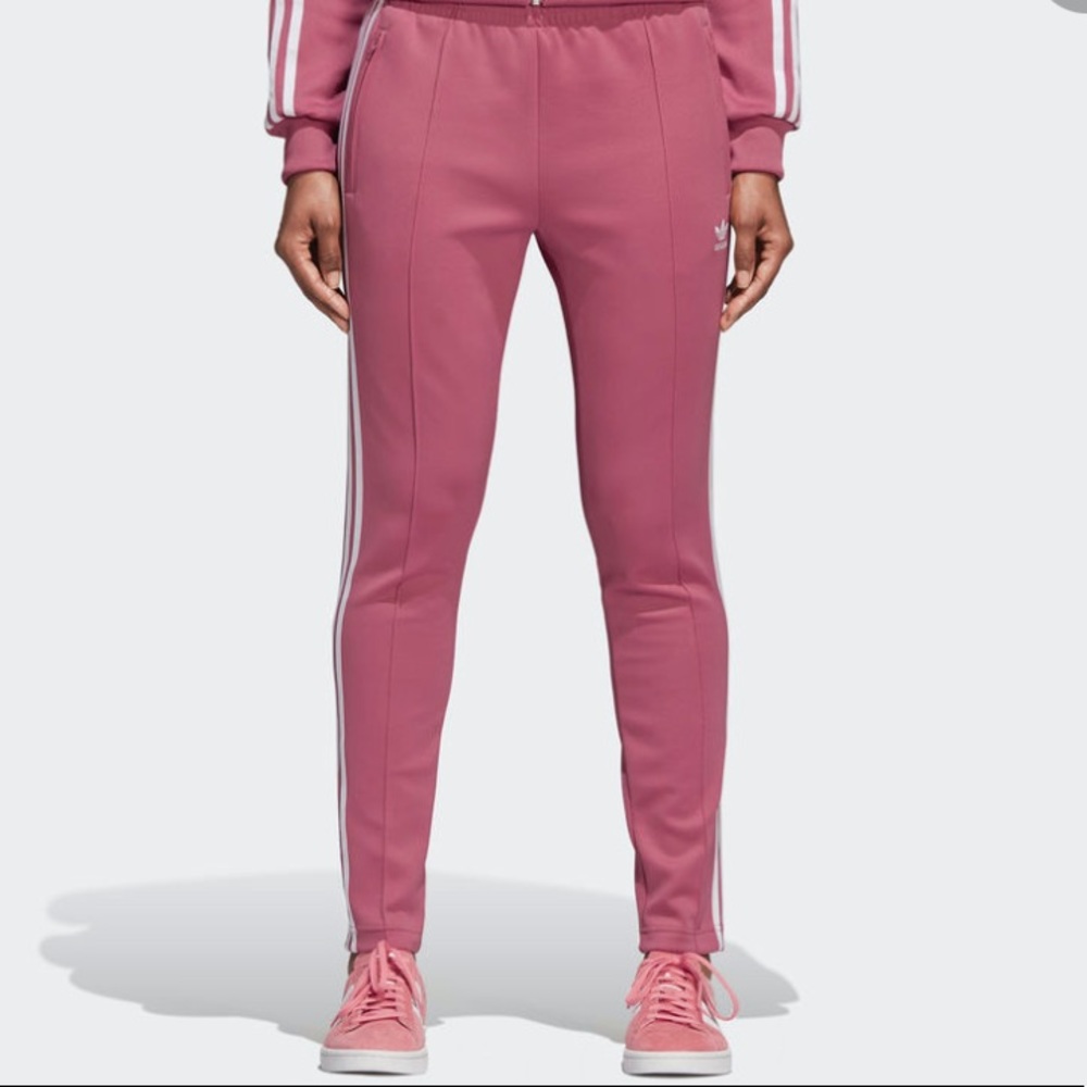 Adidas Primeblue SST Track Pant Mauve